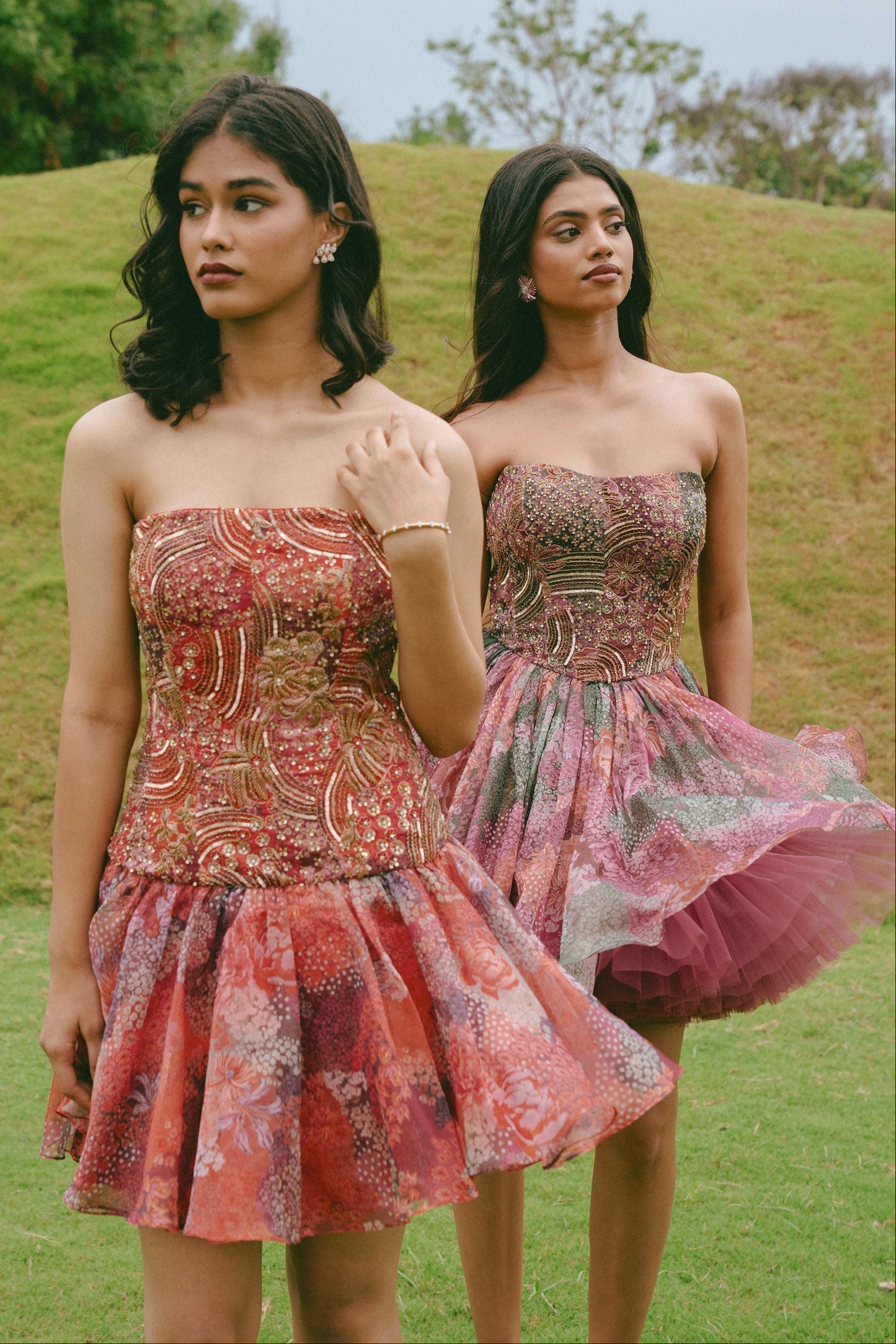 Pippa Willow Blossom Corset Dress