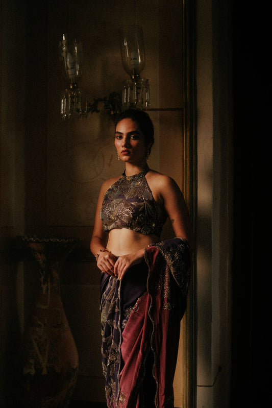 Amethyst Saree