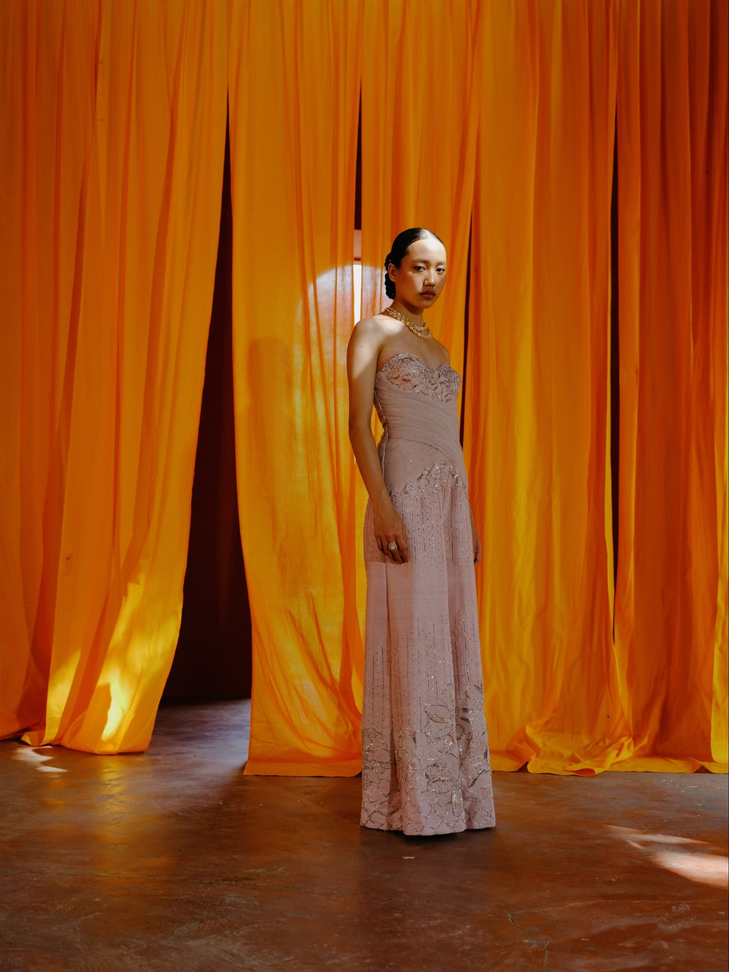 Powdered Blossom Pink Jumpsuit