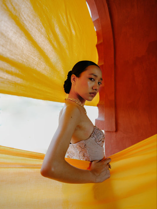 Powdered Blossom Pink Jumpsuit