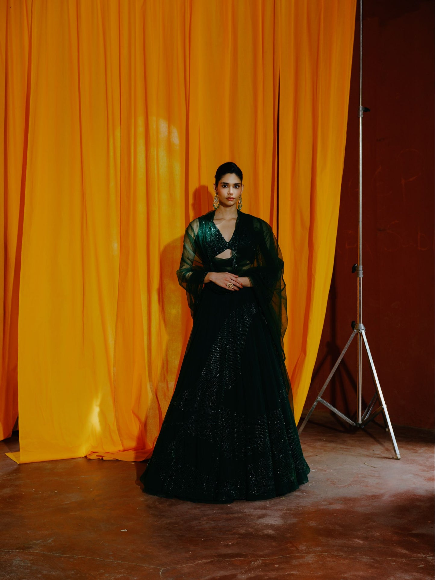 Crystal Jade Lehenga