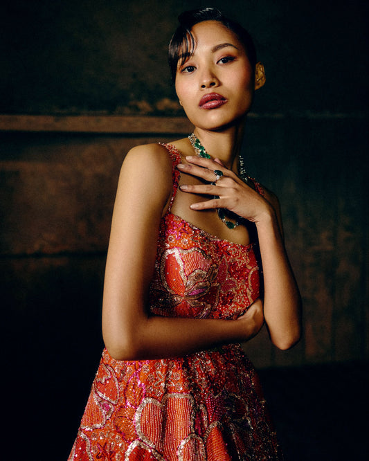 Amberly Bloomscape Gown