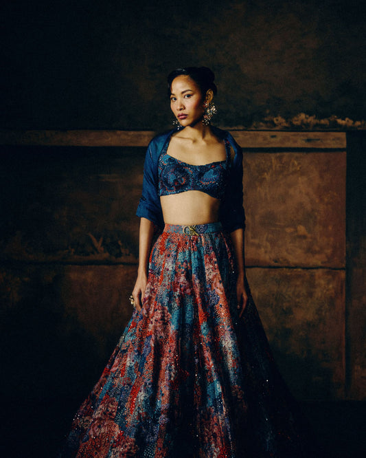 Isabel Twilight Lehenga Set