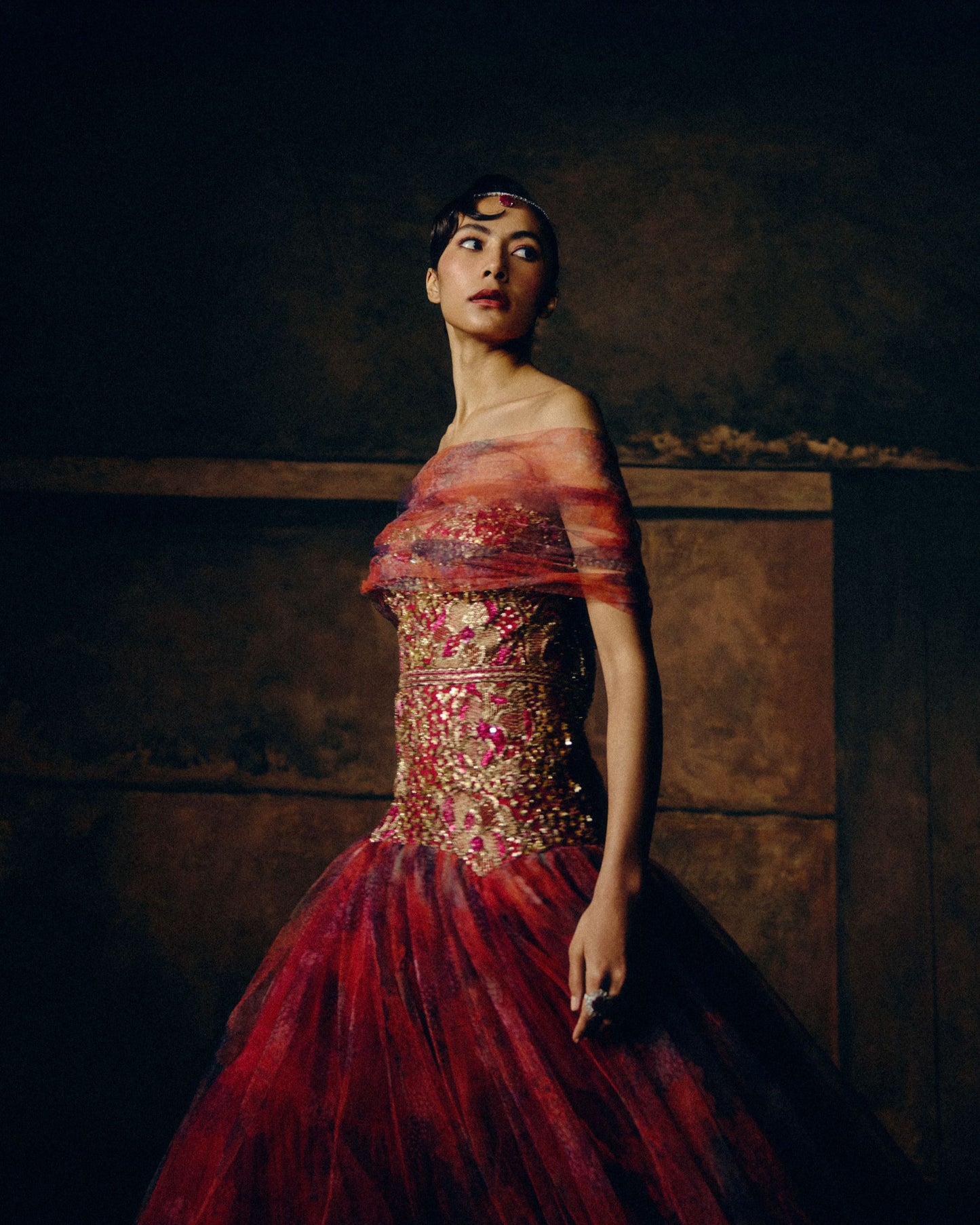 Poppy Ridge Sunset Bloom
Gown