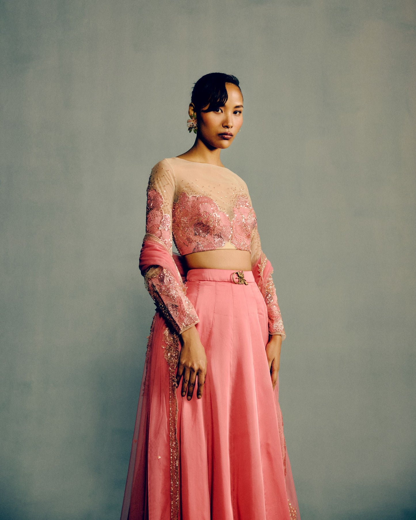 Blossoms Kiss Lehenga Set