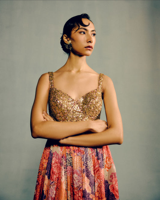 Madeline Sunset Bloom Dress