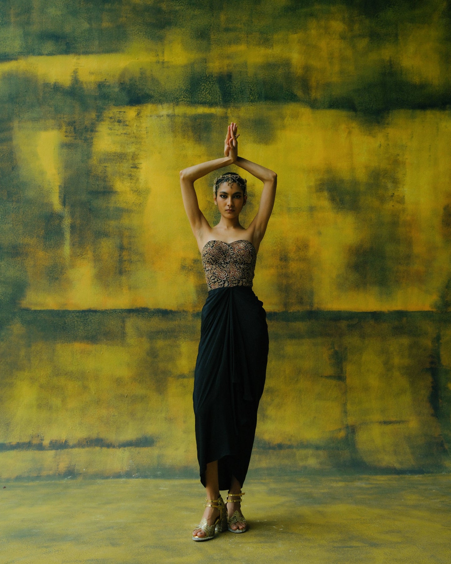 Mastani Draped Dress