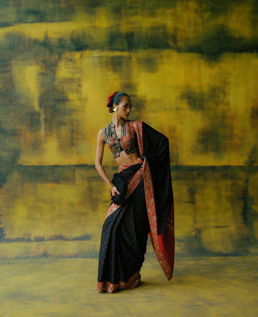 Adaa Saree Set