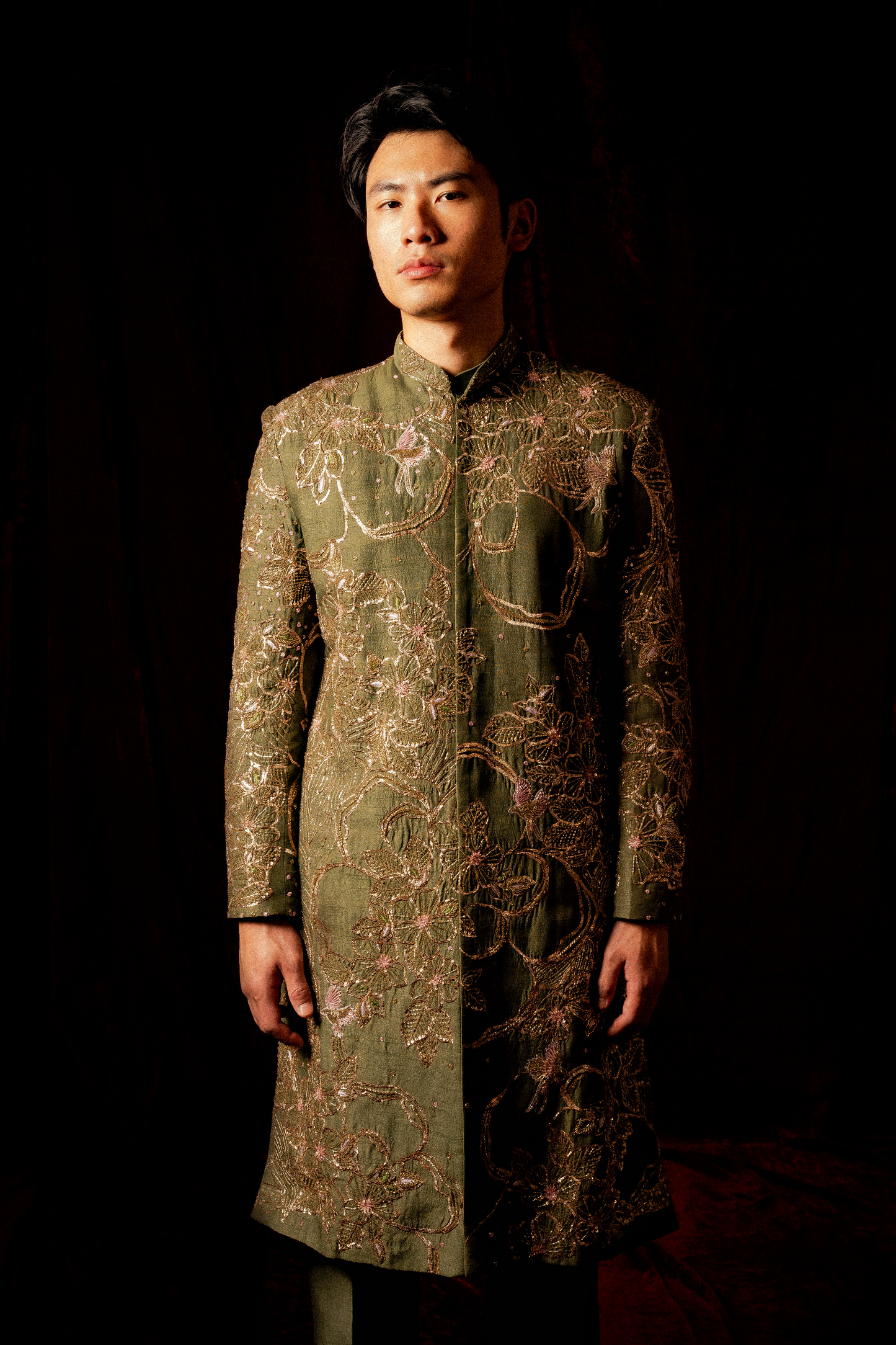 Ashby sherwani set