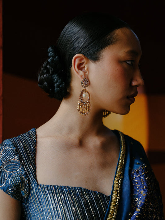 Celestial Blue saree