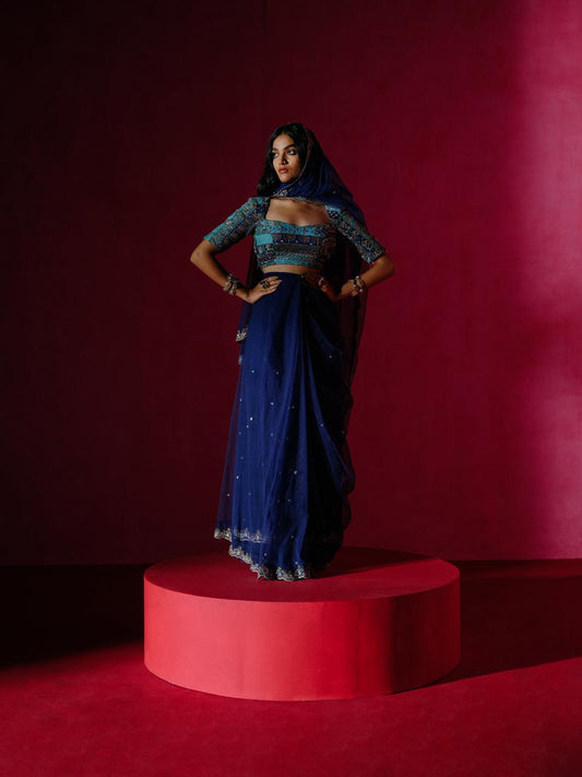 Manjari Saree Set