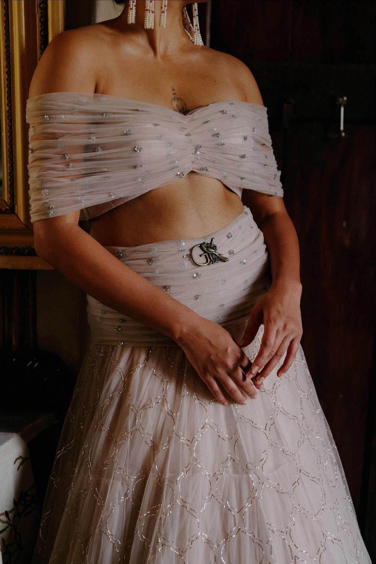 Enchanted Rose lehenga