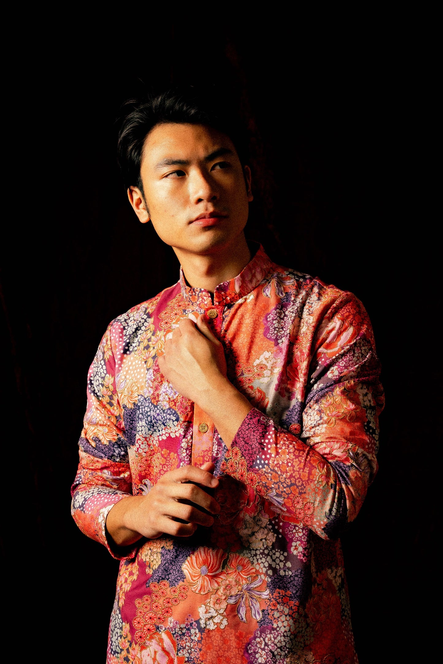 Sunset bloom kurta set
