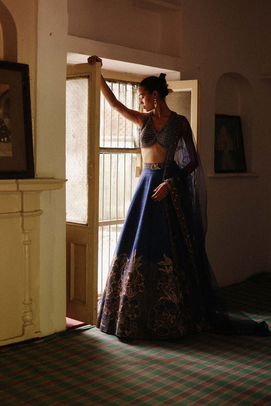 Floral Hive Serenade lehenga set
