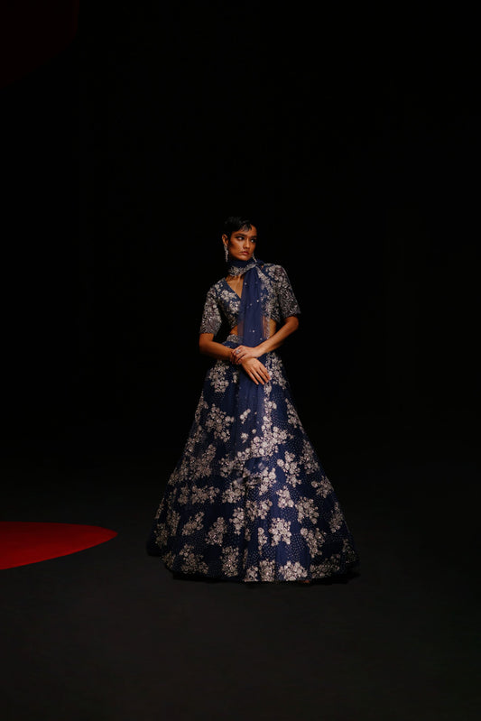 Celestial Nightfall Lehenga set
