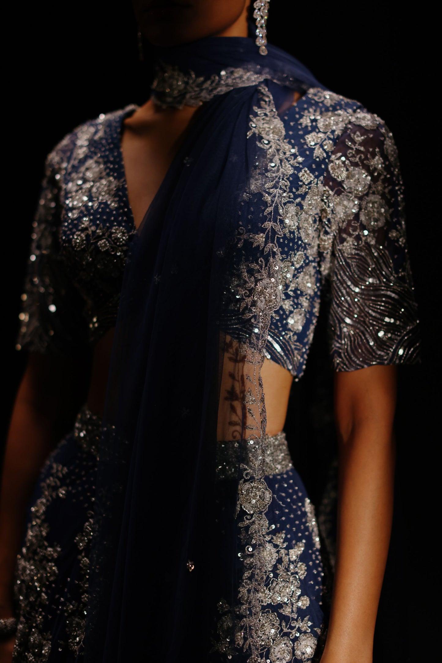 Celestial Nightfall Lehenga set