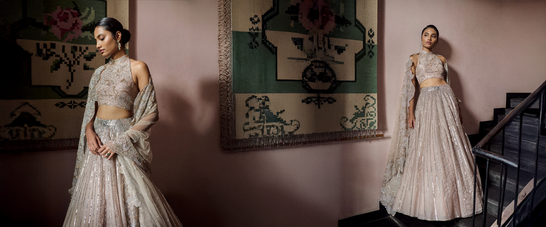 The Infinite Grace of a Handcrafted Bridal Lehenga for You