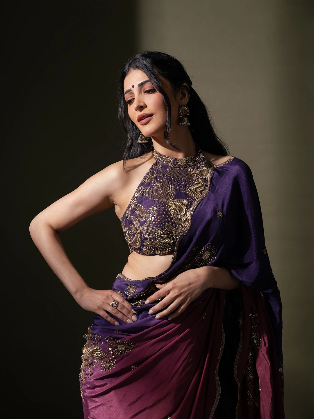 Amethyst Saree