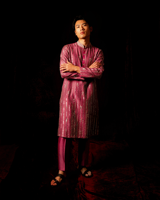 Orion Mauve Kurta Set