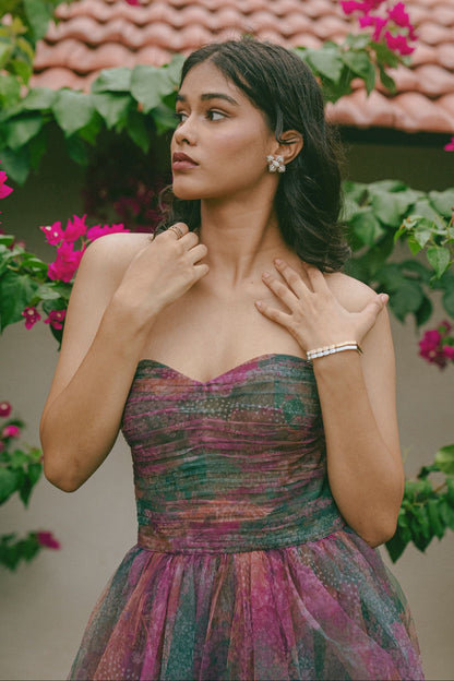 Rose Mist Blossom Dress
