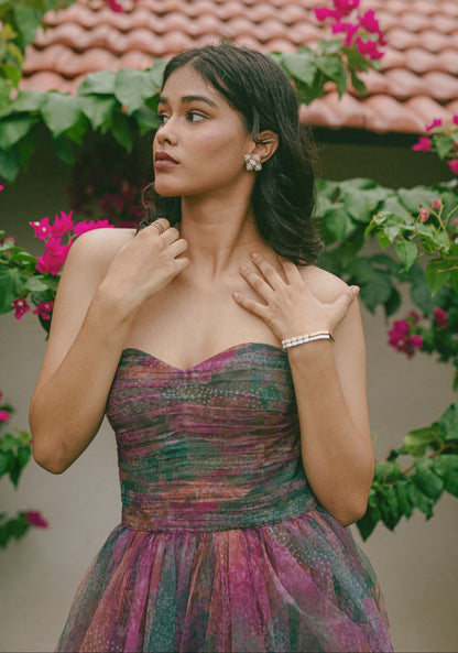 Rose Mist Blossom Dress