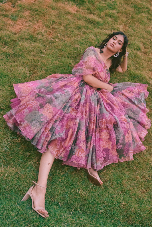 Springdale twilight blossom dress