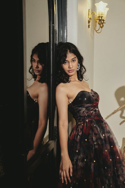 Starlit Blossom Gown