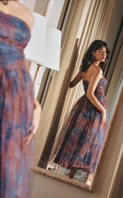 Twilight Blossom Gown