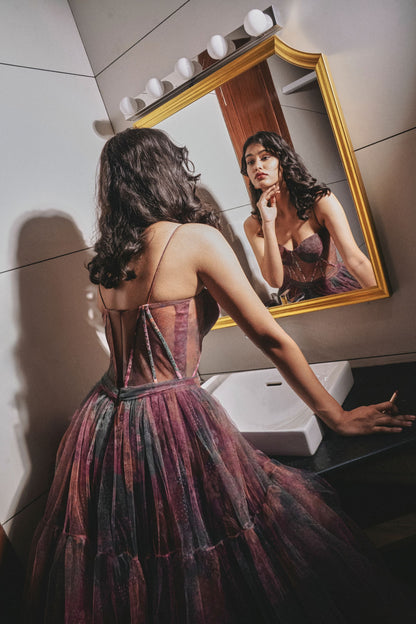 Clara Willow Blossom Corset Dress