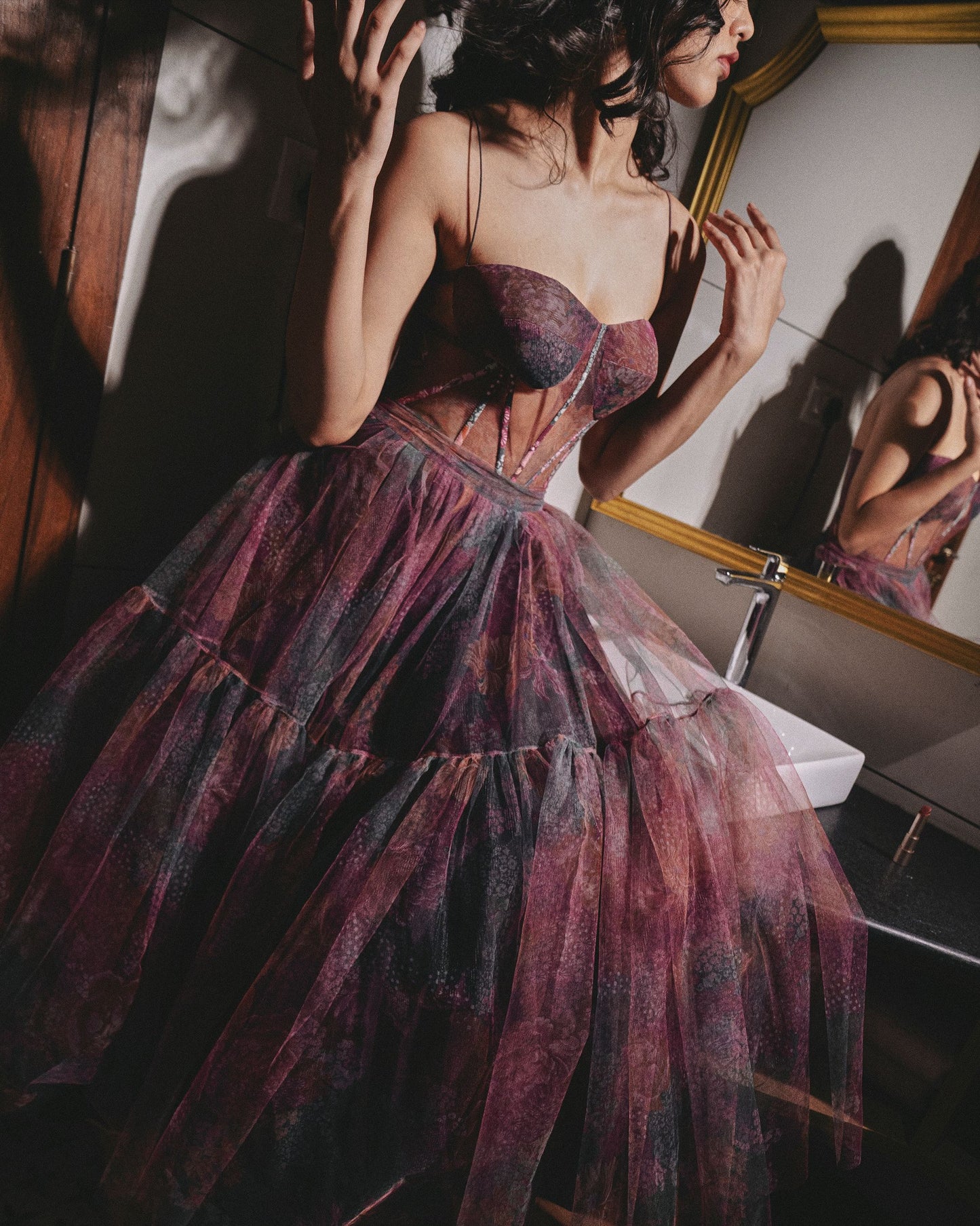 Clara Willow Blossom Corset Dress
