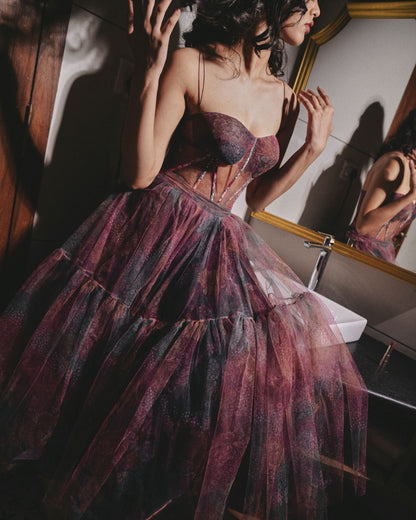 Clara Willow Blossom Corset Dress