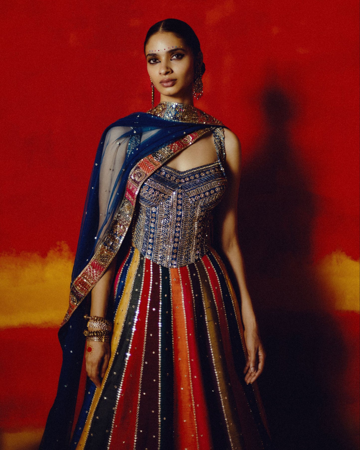 Thiruvizha Lehenga Set