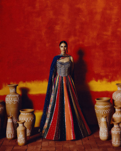 Thiruvizha Lehenga Set