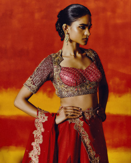 Aruna Rekha Lehenga Set
