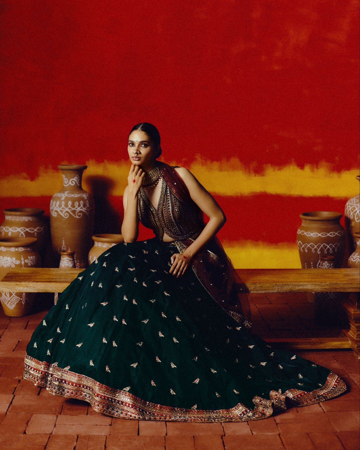 Devangana Lehenga Set