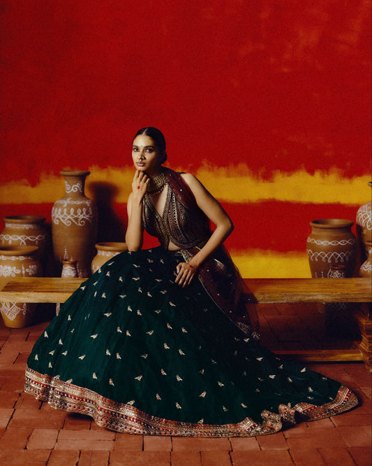 Devangana Lehenga Set