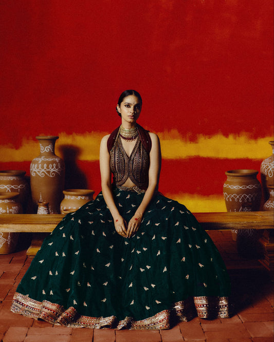 Devangana Lehenga Set