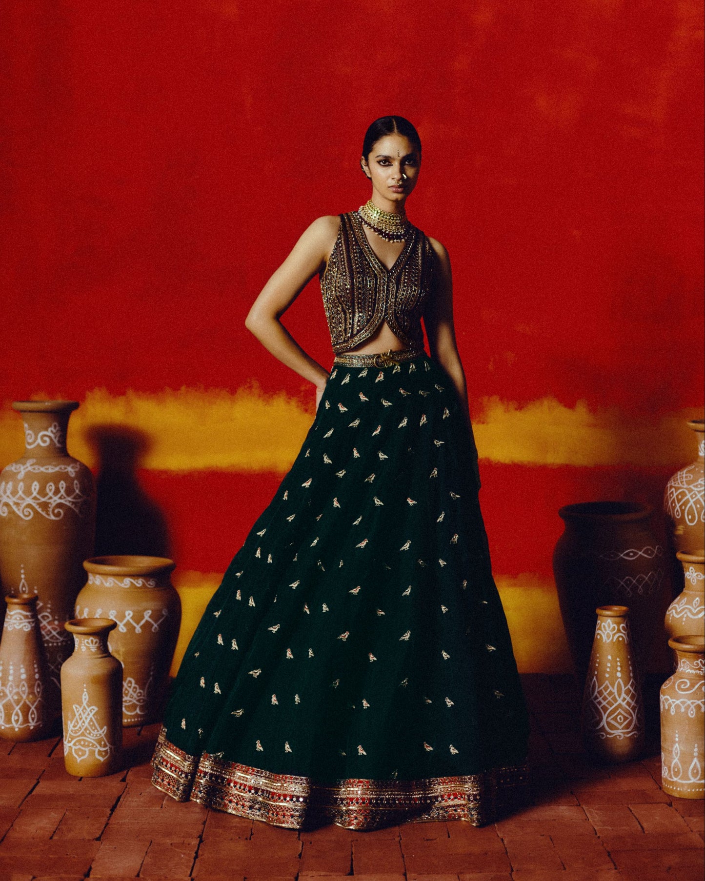 Devangana Lehenga Set