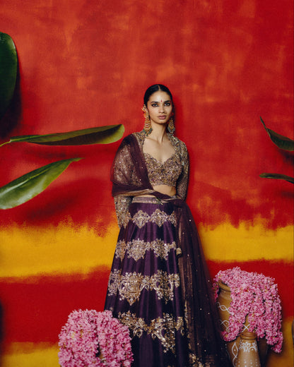 Meghamala Lehenga Set