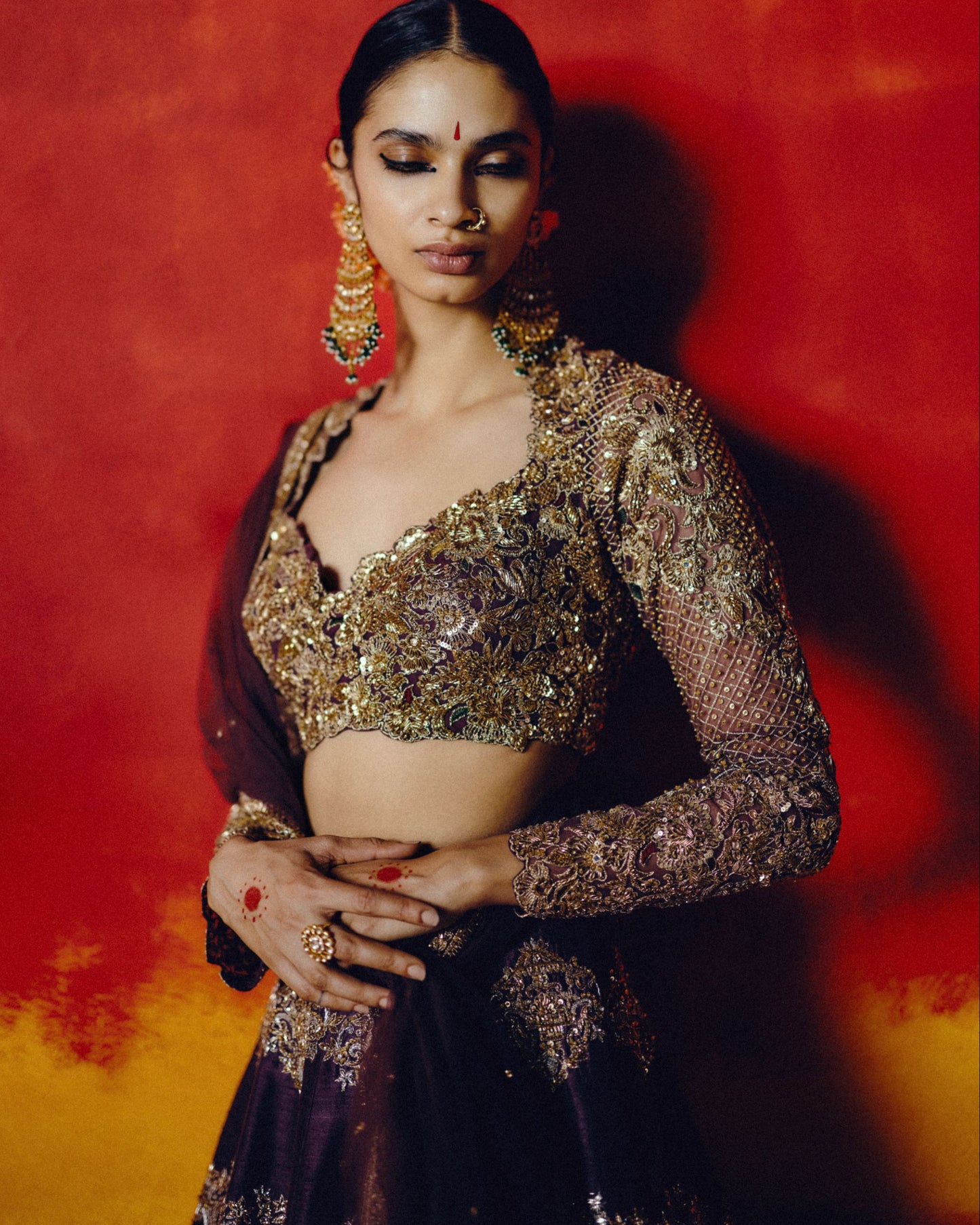 Meghamala Lehenga Set