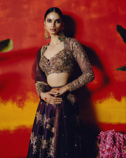Meghamala Lehenga Set