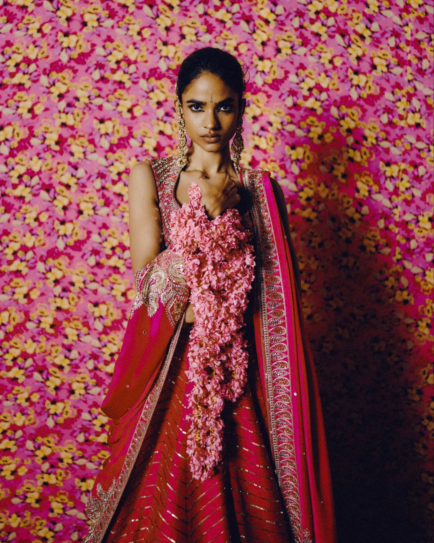 Malar Roja Lehenga Set