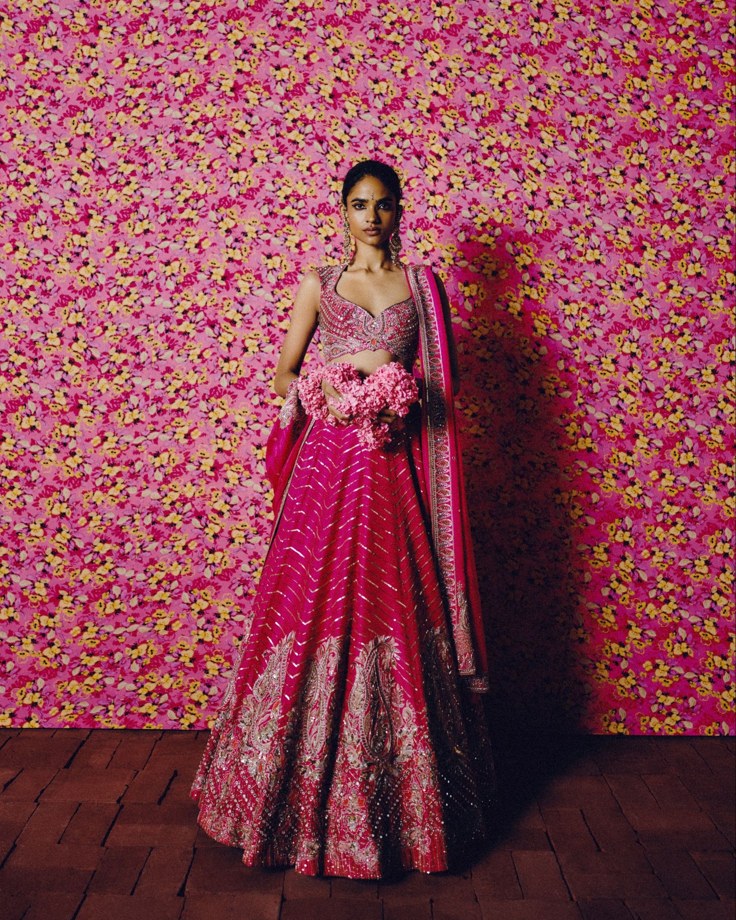 Malar Roja Lehenga Set