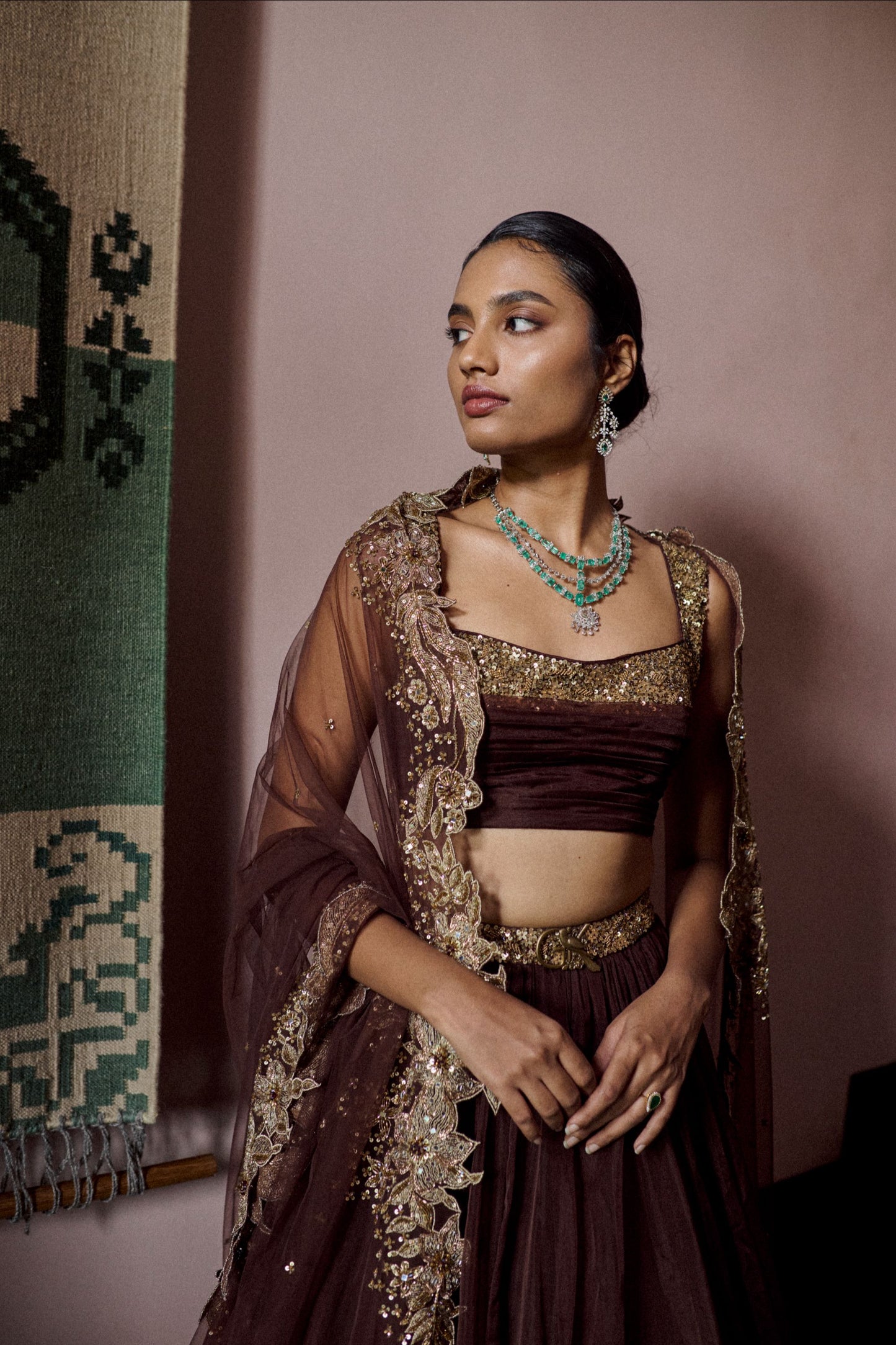 Amberwood bloom lehenga set