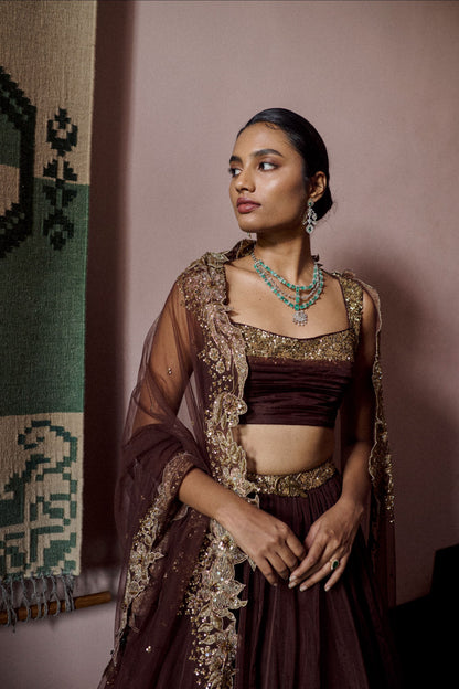 Amberwood bloom lehenga set
