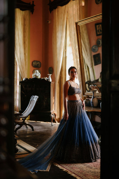 Night Fall Lehenga