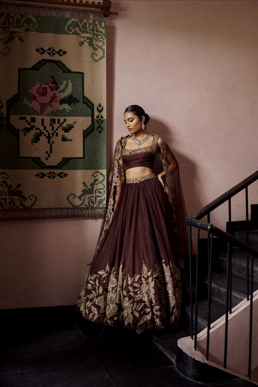 Amberwood bloom lehenga set