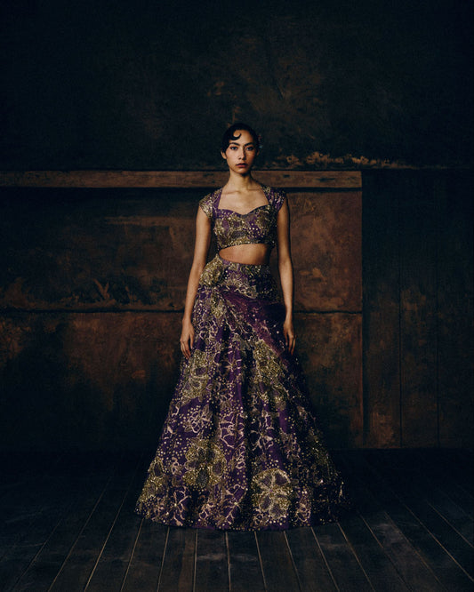 Charrlotte Aster Lehenga Set