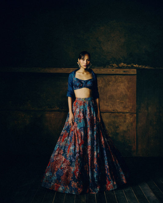 Isabel Twilight Lehenga Set
