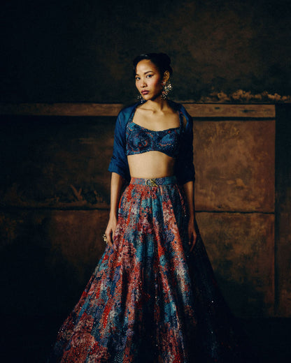Isabel Twilight Lehenga Set
